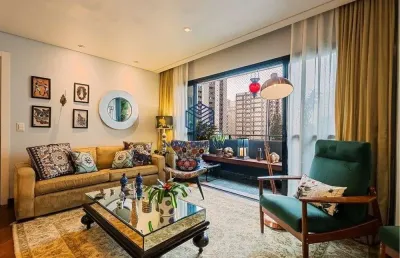 Apartamento com 4 quartos à venda na Rua Canário, 836, Moema, São Paulo