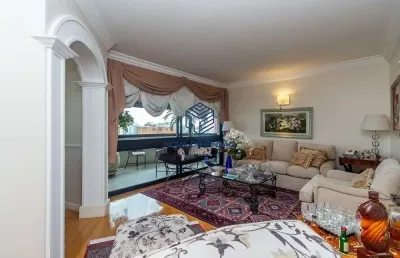 Apartamento com 4 quartos à venda na Avenida Rouxinol, 588, Moema, São Paulo
