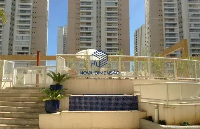 Apartamento semi mobiliado 83m2 com varanda gourmet - jd aquarius - 3 dorms