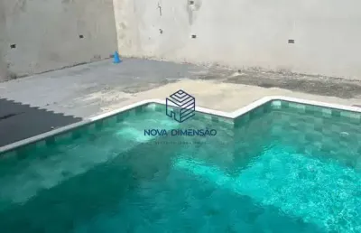 Linda casa com piscina - vila romana / jacareí com 150m2