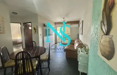 Apartamento para venda em guarujá, vila alzira, 2 dormitórios, 1 suíte, 2 banheiros, 1 vaga