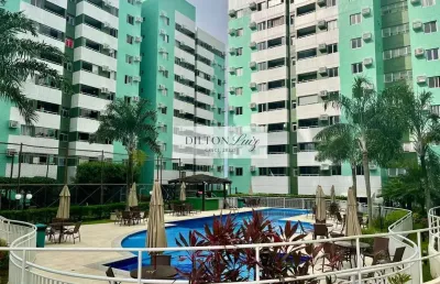 Apartamento à venda em lauro de freitas-ba, recreio ipitanga! 2 quartos, 1 suíte, 1 sala, 2 banheiros, 1 vaga, 59m²!