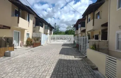Casa em condomínio fechado com 4 quartos à venda na rua caraíva, 20, alphaville (abrantes), camaçari, 181 m2 por r$ 599.999