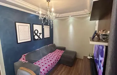 Apartamento com 2 quartos, vila monte alegre - paulínia
