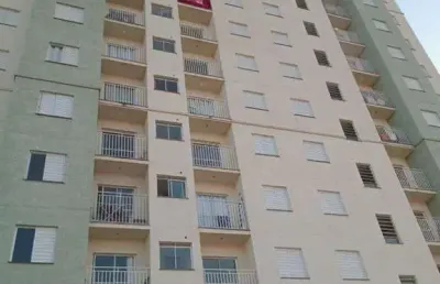 Apartamento à venda, no condomínio residencial monte castelo,  em sorocaba, caguassu, com 2 quartos, 49m²