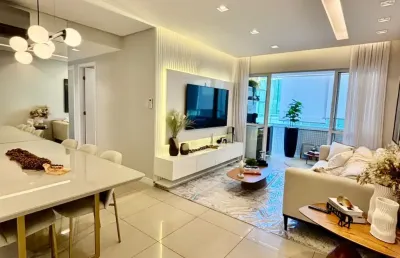 Luxuoso apartamento 3/4 com suíte 87m, cidade jardim