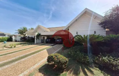 Magnífica casa em condomínio de alto padrão com 3 suítes e 555 m² - parque residencial damha - sjrp/sp