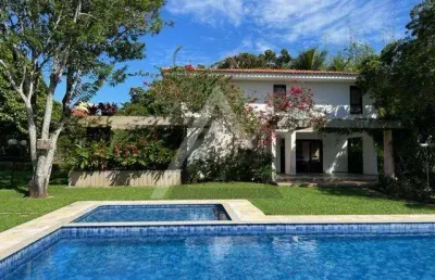 Casa em condomínio para venda em lauro de freitas, encontro das águas, 6 dormitórios, 4 suítes, 7 banheiros, 8 vagas