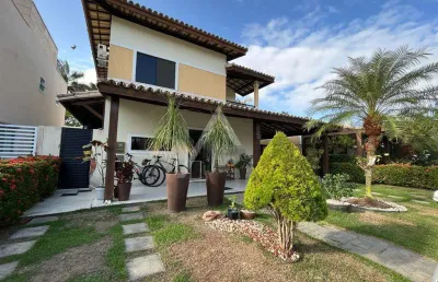 Casa em condomínio para venda em lauro de freitas, buraquinho, 5 dormitórios, 2 suítes, 5 banheiros, 2 vagas