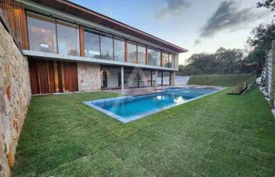 Casa em condomínio para venda em mata de são joão, praia do forte, 7 dormitórios, 7 suítes, 8 banheiros, 5 vagas