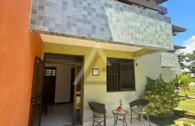 Casa em condomínio para venda em salvador, praia do flamengo, 4 dormitórios, 2 suítes, 4 banheiros, 2 vagas