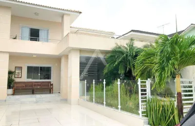Casa em condomínio para venda em lauro de freitas, vilas do atlântico, 5 dormitórios, 5 suítes, 6 banheiros, 4 vagas