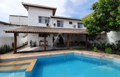 Casa em condomínio para venda em lauro de freitas, vilas do atlântico, 4 dormitórios, 4 suítes, 5 banheiros, 4 vagas