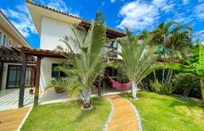 Casa em condomínio para venda em lauro de freitas, buraquinho, 6 dormitórios, 3 suítes, 5 banheiros, 2 vagas