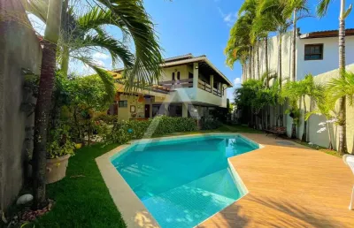Casa para venda em lauro de freitas, vilas do atlântico, 5 dormitórios, 4 suítes, 6 banheiros, 2 vagas