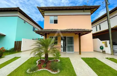 Casa em condomínio para venda em camaçari, abrantes, 4 dormitórios, 4 suítes, 5 banheiros, 4 vagas