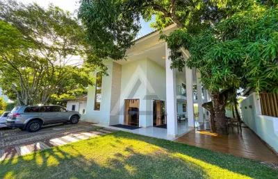 Casa em condomínio para venda em camaçari, abrantes, 5 dormitórios, 3 suítes, 6 banheiros, 4 vagas