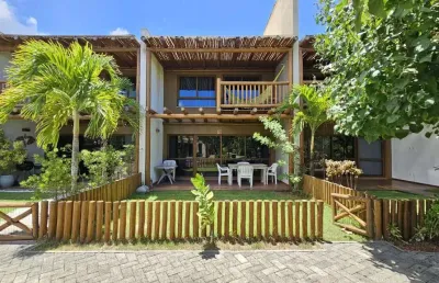 Casa em condomínio para venda em camaçari, itacimirim, 2 dormitórios, 2 suítes, 3 banheiros, 2 vagas