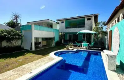 Casa para venda em lauro de freitas, buraquinho, 5 dormitórios, 3 suítes, 5 banheiros, 3 vagas
