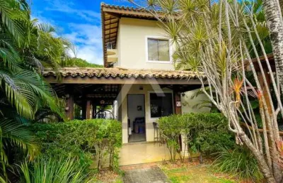 Casa em condomínio para venda em lauro de freitas, vilas do atlântico, 5 dormitórios, 2 suítes, 5 banheiros, 2 vagas