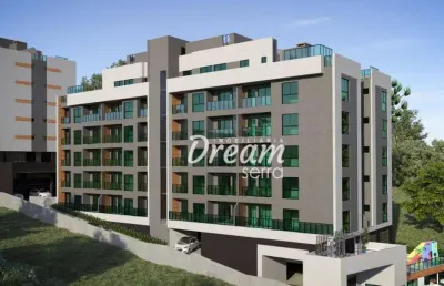 Apartamento com 2 dormitórios à venda, 63 m² por r$ 420.000,00 - várzea - teresópolis/rj