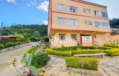 Apartamento com 1 dormitório à venda, 15 m² por r$ 135.000,00 - taumaturgo - teresópolis/rj