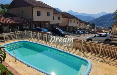 Casa com 3 dormitórios à venda, 86 m² por r$ 299.000,00 - araras - teresópolis/rj