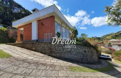 Casa com 3 dormitórios à venda, 210 m² por r$ 1.070.000,00 - albuquerque - teresópolis/rj