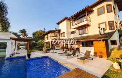 Casa com 5 dormitórios à venda, 420 m² por r$ 3.800.000,00 - várzea - teresópolis/rj