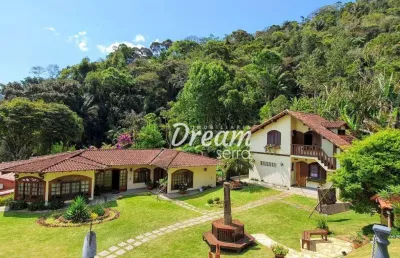 Casa com 5 dormitórios à venda, 800 m² por r$ 2.900.000,00 - fazenda boa fé - teresópolis/rj