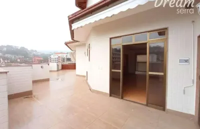 Cobertura com 5 dormitórios à venda, 310 m² por r$ 1.599.000,00 - agriões - teresópolis/rj