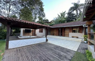 Casa com 4 dormitórios à venda, 150 m² por r$ 460.000,00 - vargem grande - teresópolis/rj
