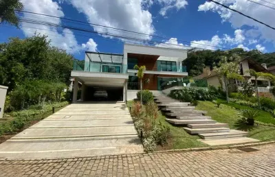 Casa com 5 dormitórios à venda, 680 m² por r$ 5.100.000,00 - quebra frascos - teresópolis/rj