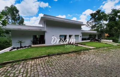Casa com 4 dormitórios à venda, 226 m² por r$ 1.600.000,00 - quebra frascos - teresópolis/rj