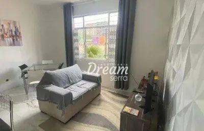 Apartamento com 2 dormitórios à venda, 48 m² por r$ 420.000,00 - agriões - teresópolis/rj