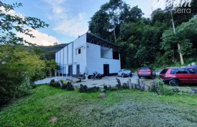 Galpão à venda, 380 m² por r$ 1.500.000,00 - parque do imbui - teresópolis/rj