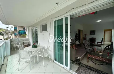 Apartamento com 3 dormitórios à venda, 136 m² por r$ 745.000,00 - várzea - teresópolis/rj