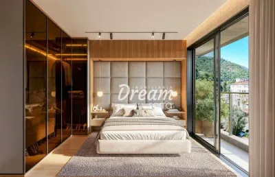 Apartamento com 3 dormitórios à venda, 105 m² por r$ 808.550,00 - agriões - teresópolis/rj