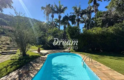 Casa com 5 dormitórios à venda, 350 m² por r$ 1.580.000,00 - albuquerque - teresópolis/rj