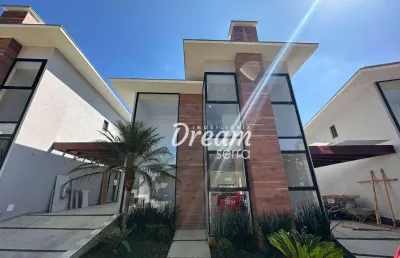 Casa com 4 dormitórios à venda, 250 m² por r$ 1.300.000,00 - tijuca - teresópolis/rj