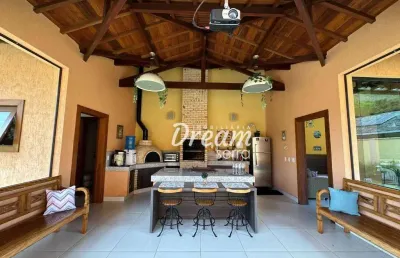 Casa com 6 dormitórios à venda, 532 m² por r$ 2.370.000,00 - prata - teresópolis/rj