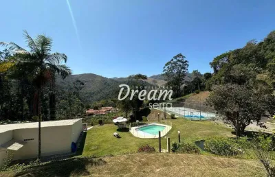 Casa com 5 dormitórios à venda, 500 m² por r$ 2.100.000,00 - três córregos - teresópolis/rj