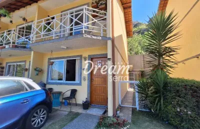 Casa com 3 dormitórios à venda, 95 m² por r$ 620.000 - cascata dos amores - teresópolis/rj