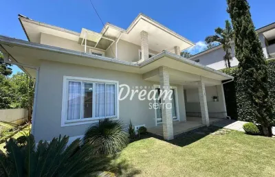 Casa com 4 dormitórios à venda, 380 m² por r$ 1.900.000,00 - tijuca - teresópolis/rj