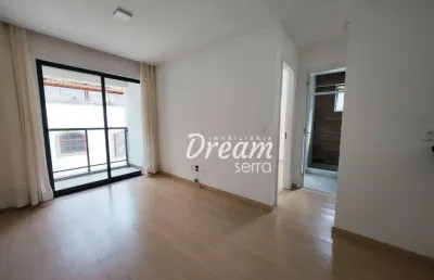 Apartamento com 1 dormitório à venda, 50 m² por r$ 420.000,00 - várzea - teresópolis/rj
