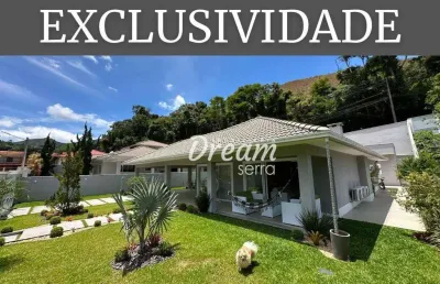 Casa com 3 dormitórios à venda, 230 m² por r$ 1.390.000,00 - prata - teresópolis/rj