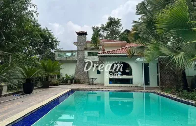 Casa a venda 4 quartos - quebra frascos - teresópolis