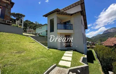 Casa com 3 dormitórios à venda, 162 m² por r$ 850.000,00 - vargem grande - teresópolis/rj