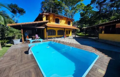 Sítio com 3 dormitórios à venda, 3600 m² por r$ 750.000,00 - granja mafra - teresópolis/rj