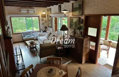 Casa com 3 dormitórios à venda, 154 m² por r$ 782.000,00 - prata - teresópolis/rj